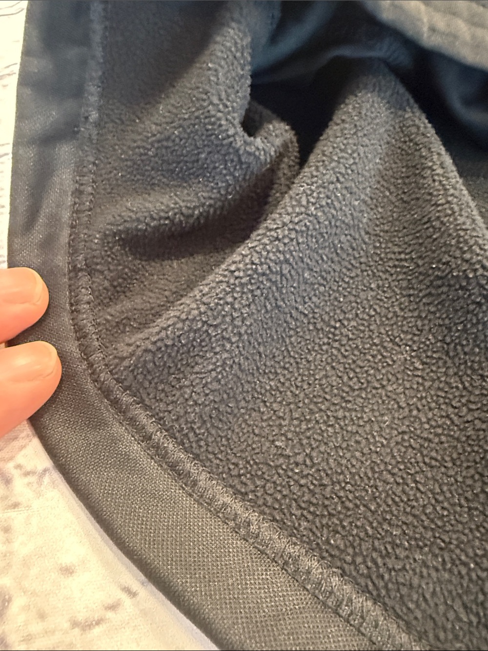 Callaway Black Ribbed Quarter-Zip Pullover with White Trim | EUC | Medium - Picture 7 of 9